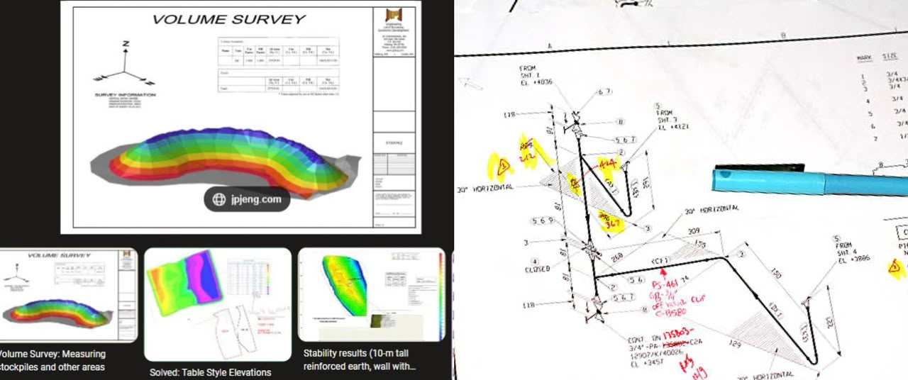 Volumetric Surveys, Cut and Fill Analysis and Setting Out UK - Property Development Surveying