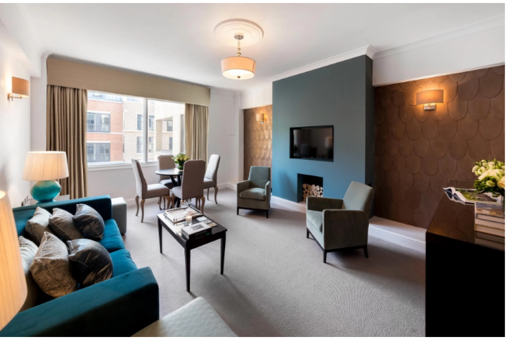 Executive One Bedroom Apartment with Street View