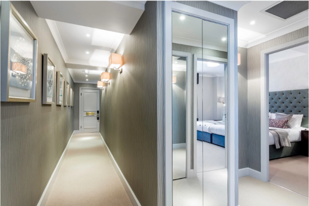 Superior Two Bedroom Apartment with Street View – £2,100 for 3 Nights