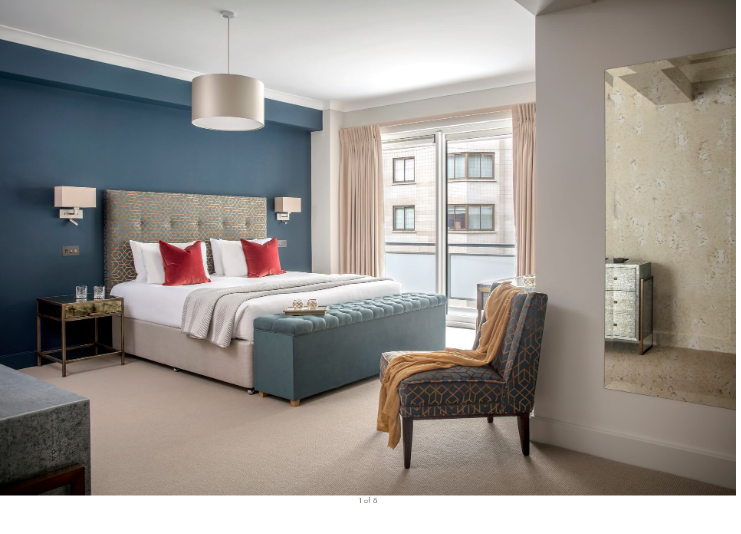 Deluxe Two Bedroom Apartment with Garden View – £2,250 for 3 Nights