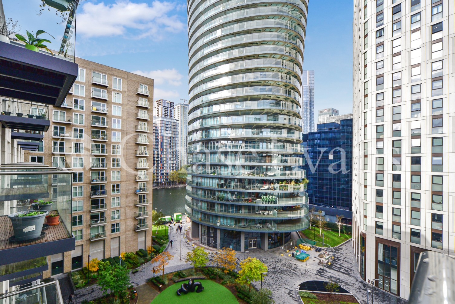 Baltimore Wharf, Canary Wharf, London, E14 – Studio Apartment to Rent – £2,231 pcm