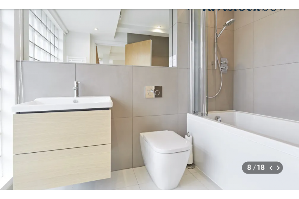 North Mews, Bloomsbury WC1 – 3 Bedroom Penthouse To Let – £1,700 per week