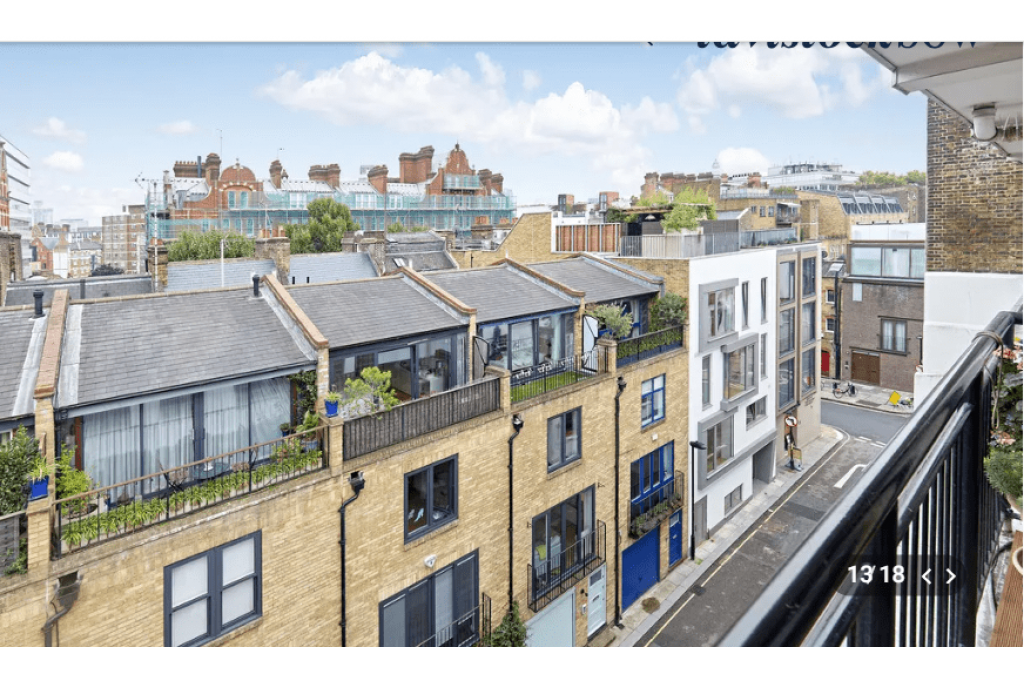 North Mews, Bloomsbury WC1 – 3 Bedroom Penthouse To Let – £1,700 per week
