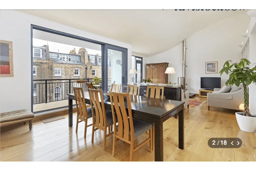North Mews, Bloomsbury WC1 – 3 Bedroom Penthouse To Let – £1,700 per week