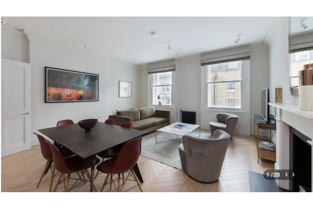 King Street, Covent Garden WC2 – 1,076 sq ft – £1,550 per week