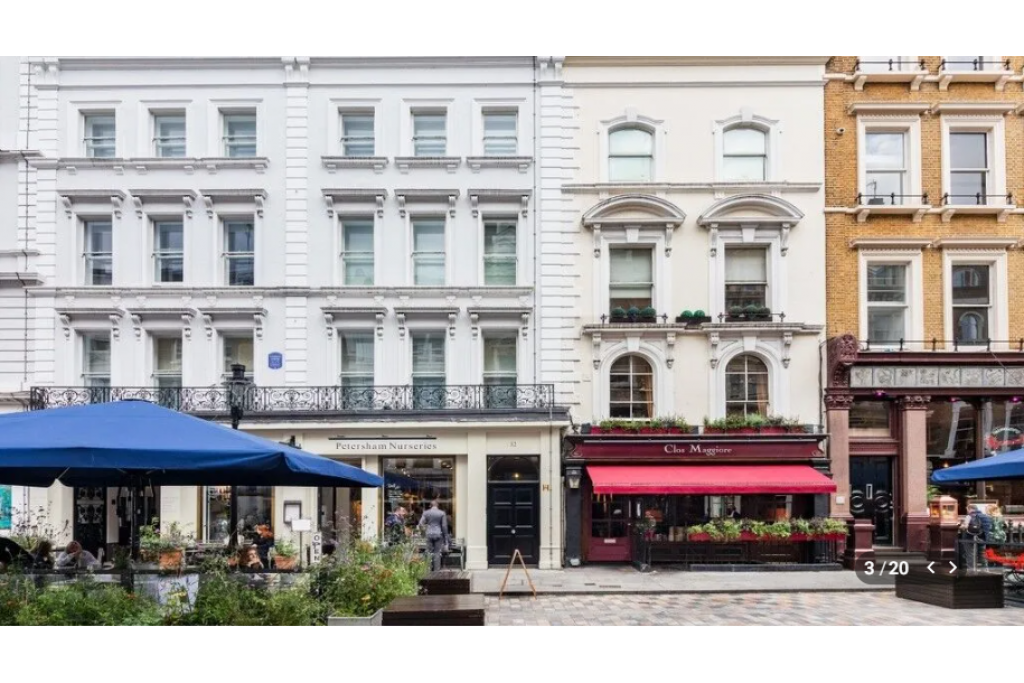 King Street, Covent Garden WC2 – 1,076 sq ft – £1,550 per week