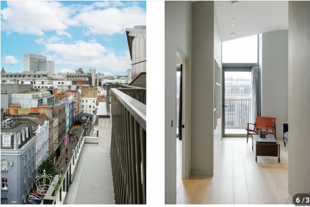 Carnaby Lofts – Two Bedroom Apartment with Private Terrace – 861 sq ft – £1,450 pw