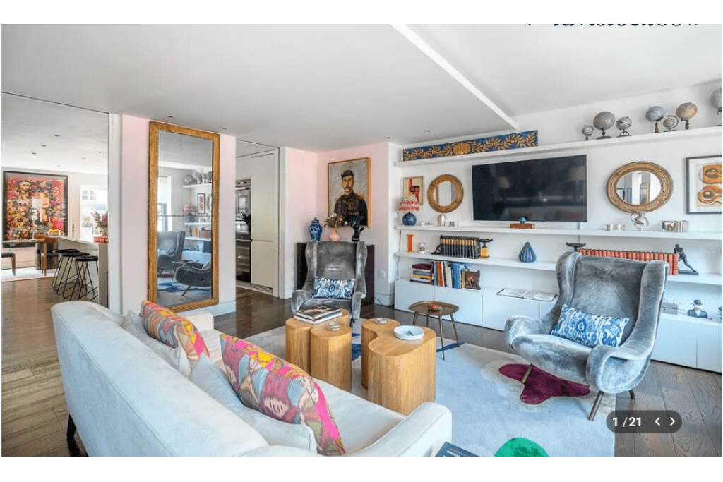 Hanway Place, Fitzrovia W1 – 2 Bedroom Duplex Apartment with Terrace – £1,250 pw