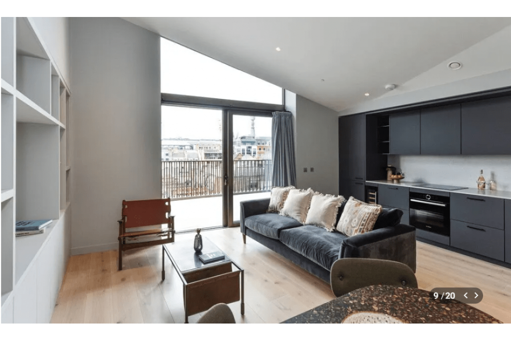 1 Bedroom Loft Apartment to Rent – Carnaby, London W1