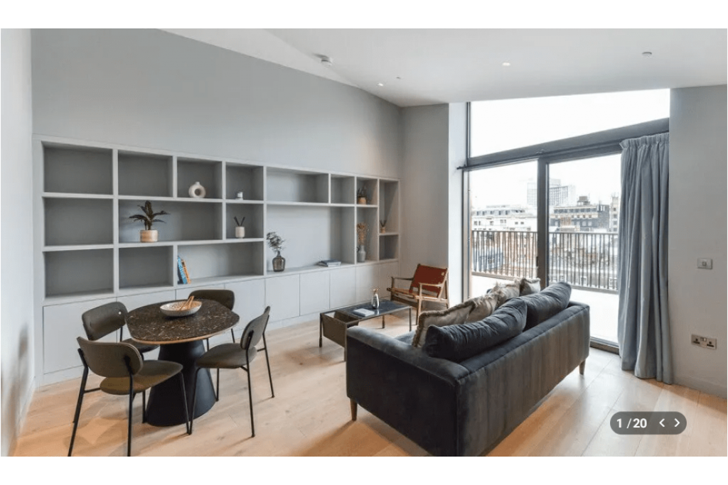 1 Bedroom Loft Apartment to Rent – Carnaby, London W1