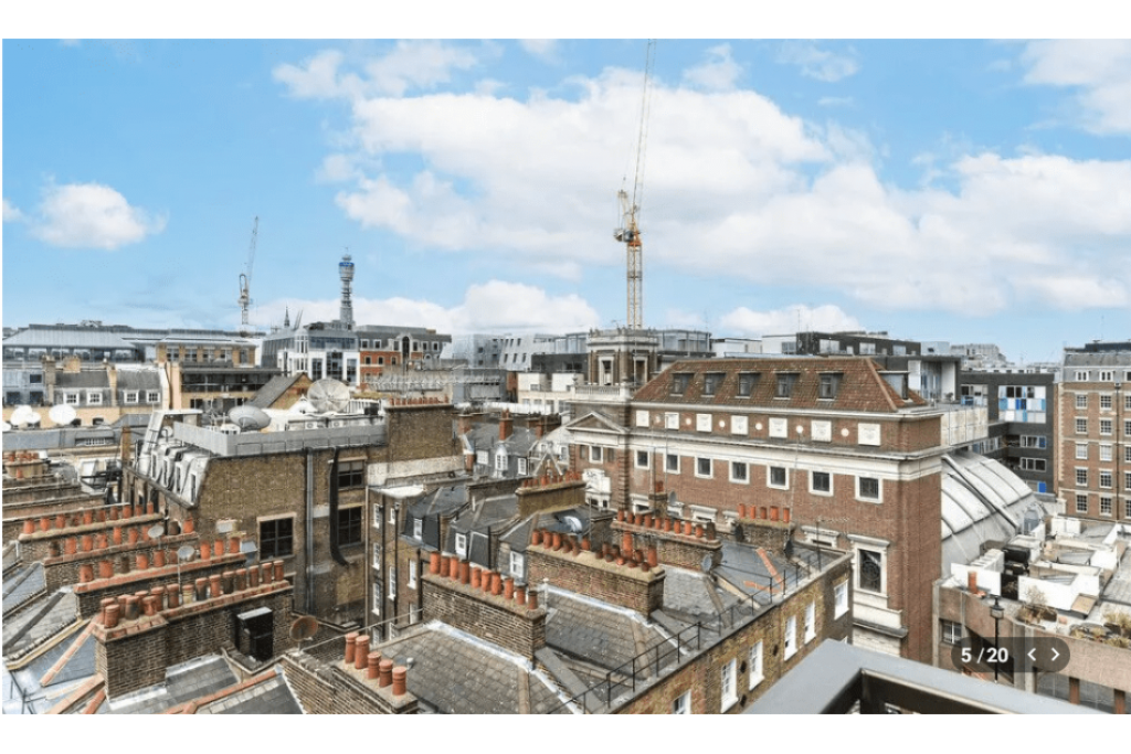 1 Bedroom Loft Apartment to Rent – Carnaby, London W1