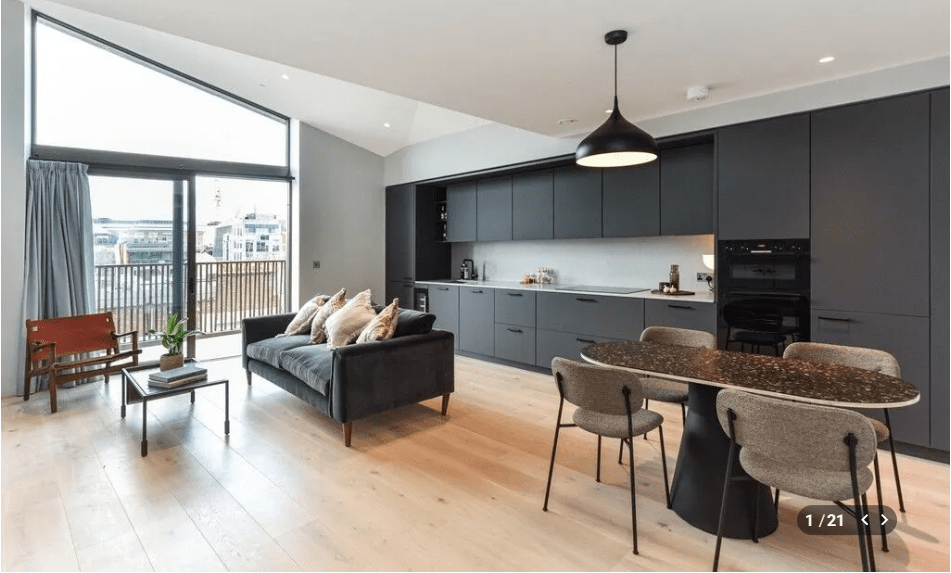 1 Bedroom Loft Apartment to Rent – Carnaby, London W1