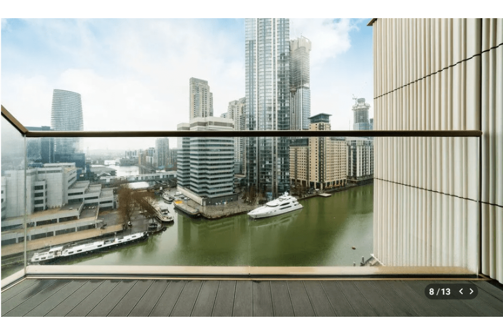 1 Bedroom Apartment to Rent – One Park Drive, Canary Wharf, London E1