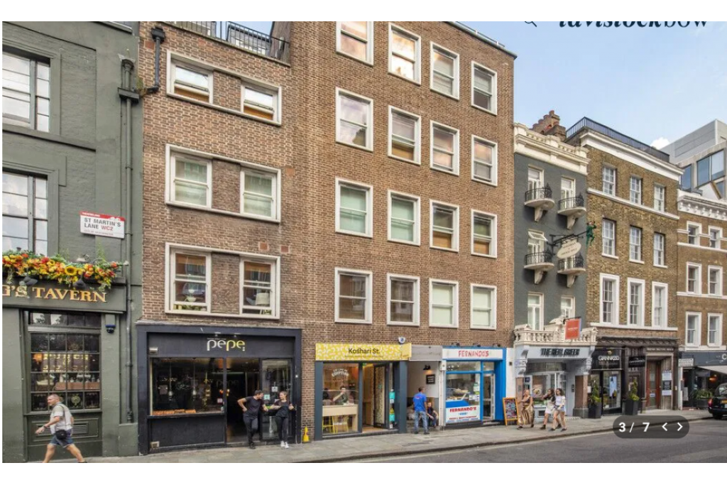 St Martin's Lane, Covent Garden WC2 – Studio Apartment – £550 pw – To Let