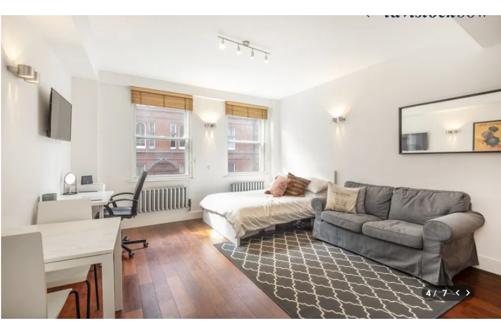 St Martin's Lane, Covent Garden WC2 – Studio Apartment – £550 pw – To Let