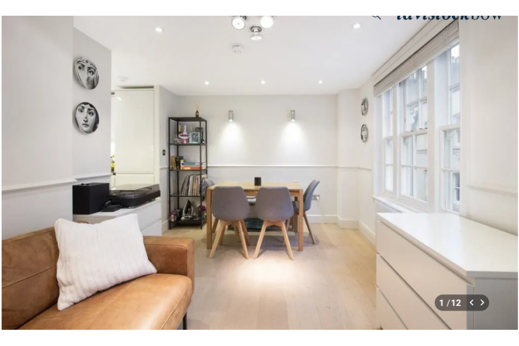 Fouberts Place, Carnaby W1 – One Bedroom Apartment – £530 pw – Let Agreed