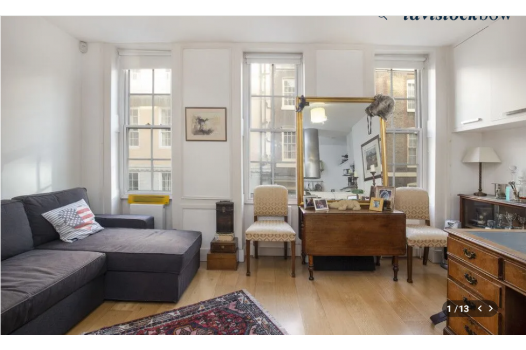 Frith Street, Soho W1 – One Bedroom Apartment – £500 pw – Let Agreed