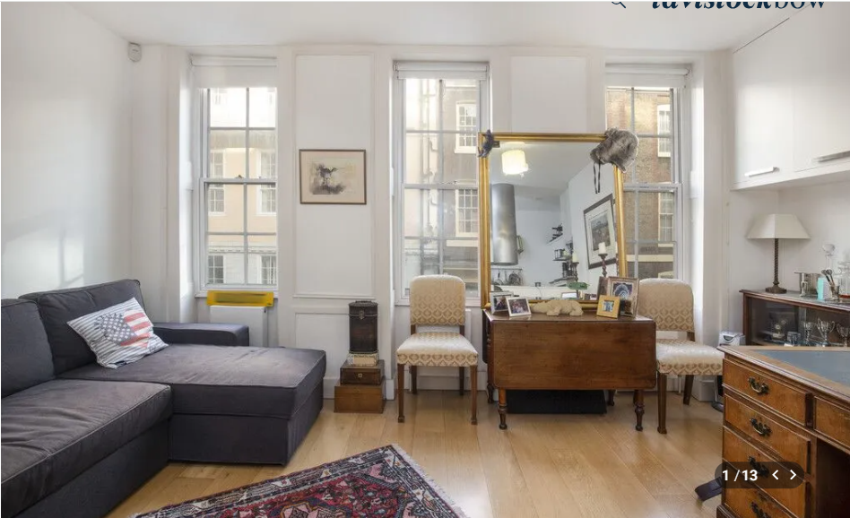 Frith Street, Soho W1 – One Bedroom Apartment – £500 pw – Let Agreed