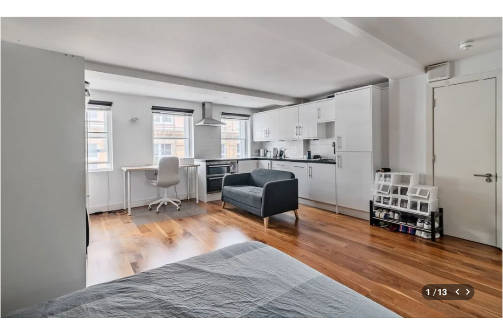 Berwick Street, Soho W1 – Studio Apartment – £500 pw – Let Agreed