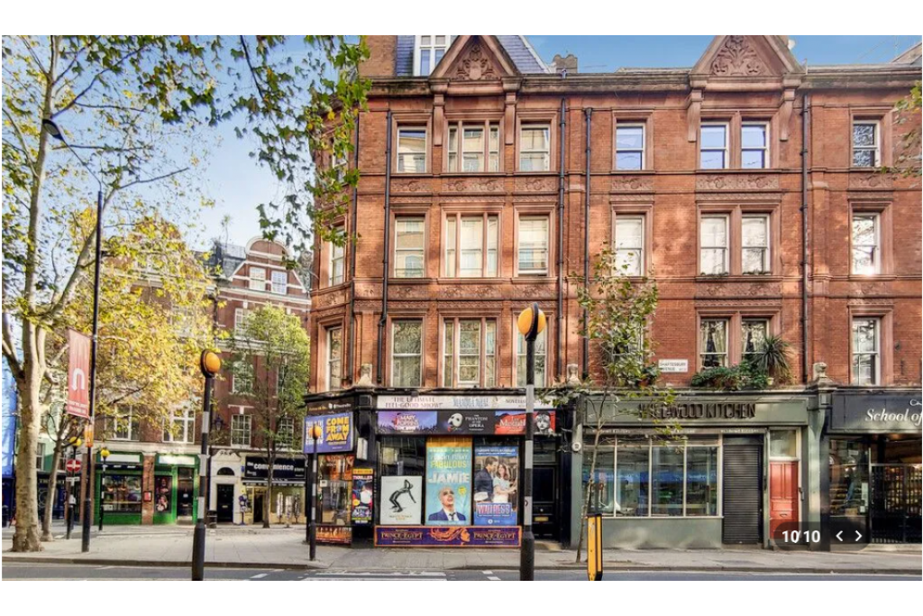 Shaftesbury Avenue, Covent Garden WC2 – Studio Apartment – £460 pw – Let Agreed