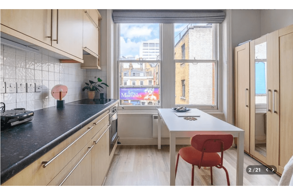 Charing Cross Road, Covent Garden WC2 – Studio Apartment – £415 pw – Let Agreed