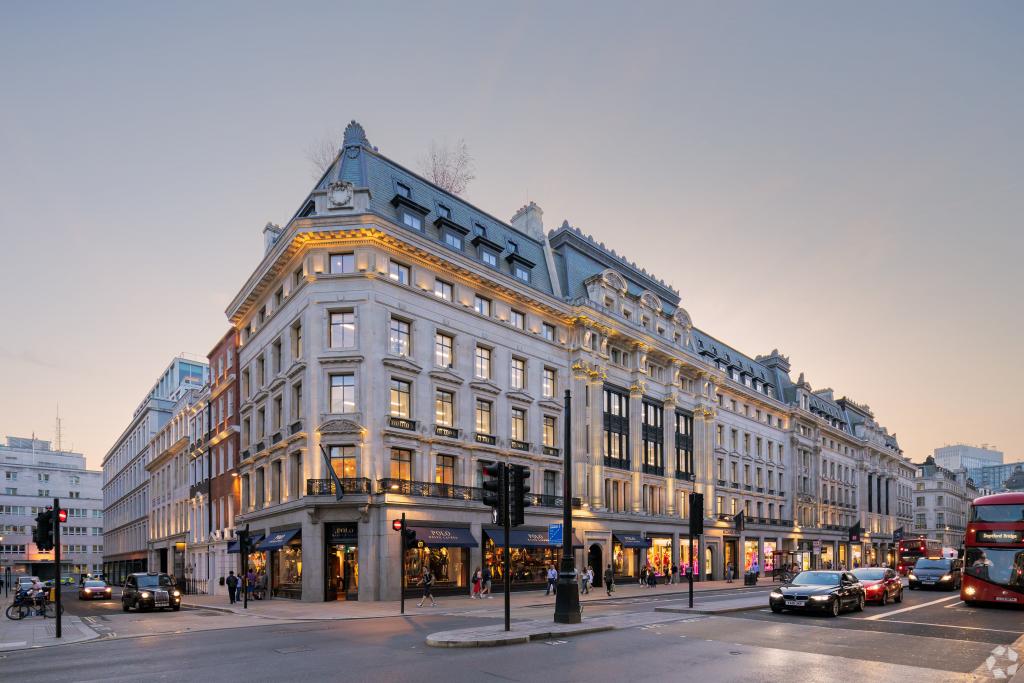 1 New Burlington Pl, Mayfair Submarket, London W1B 4JF – Retail Space for Lease