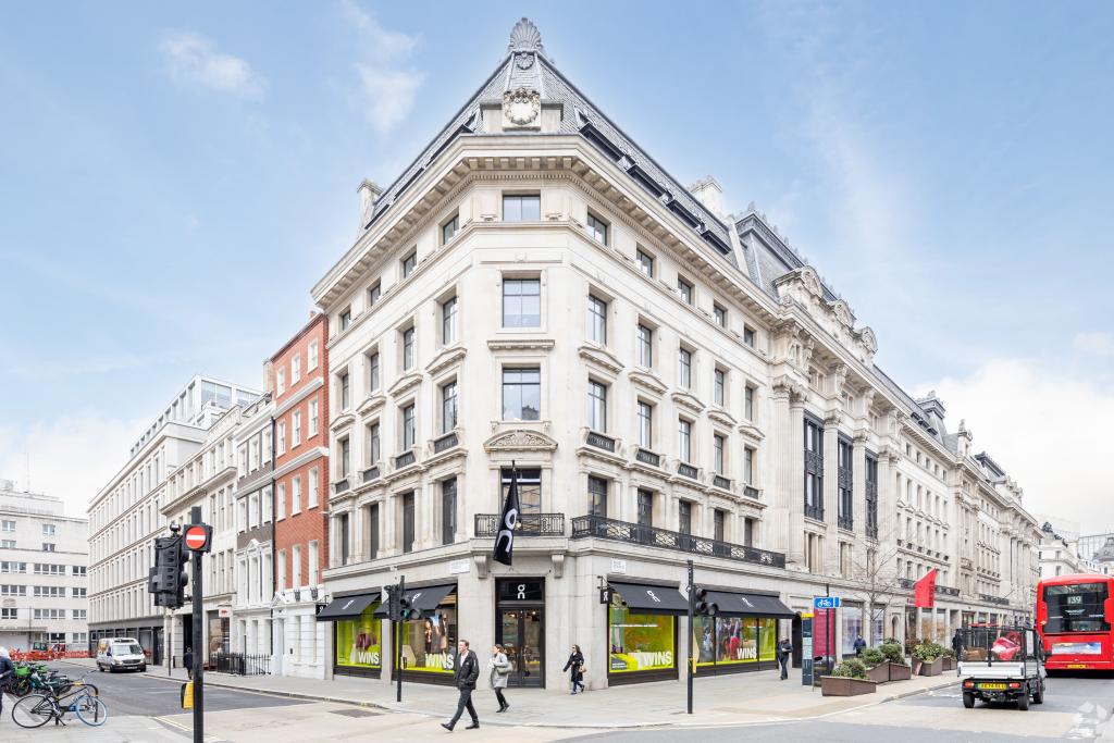 1 New Burlington Pl, Mayfair Submarket, London W1B 4JF – Retail Space for Lease