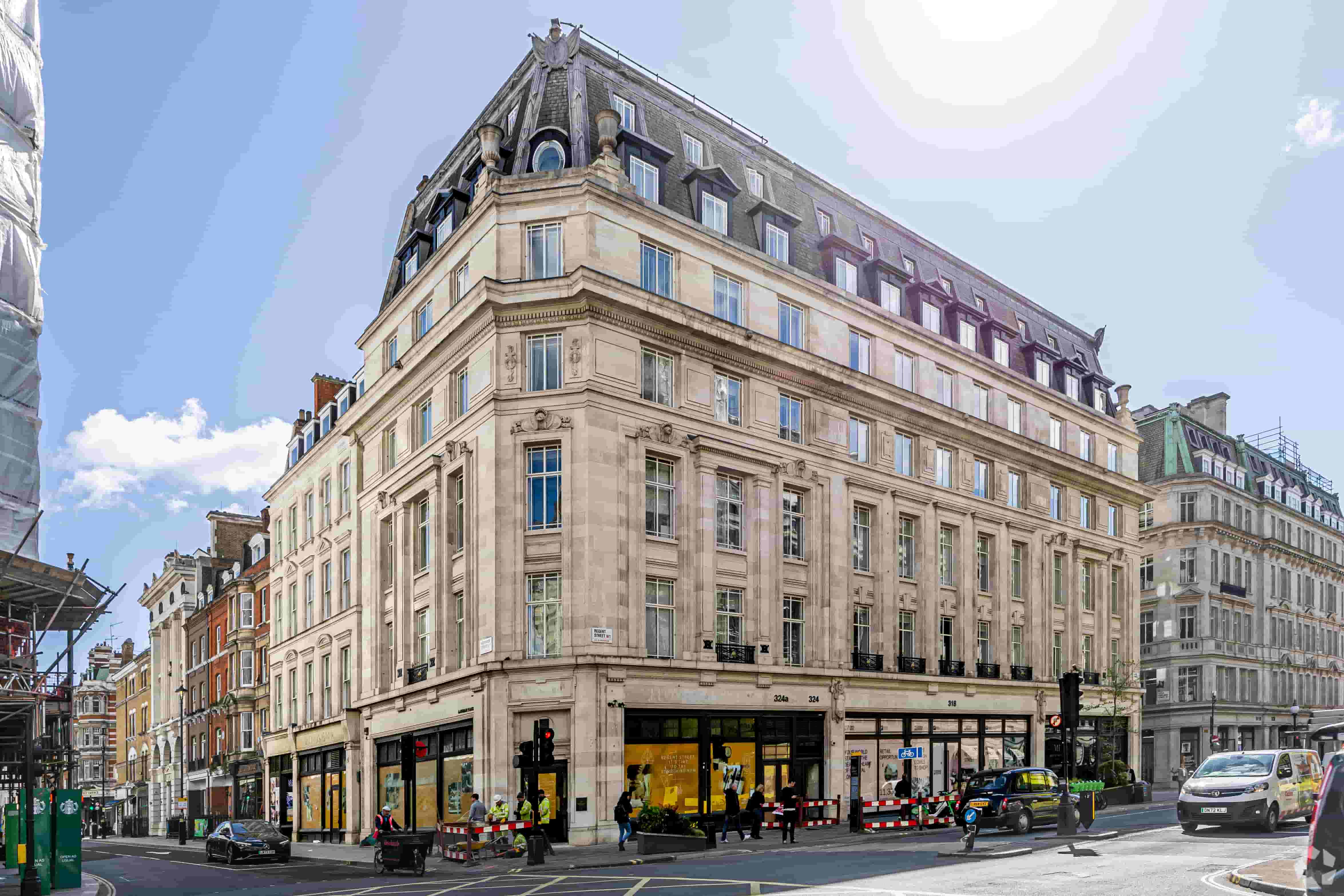 314-322 Regent St – Apartments & Retail Space, Noho Submarket, London W1B 3BB