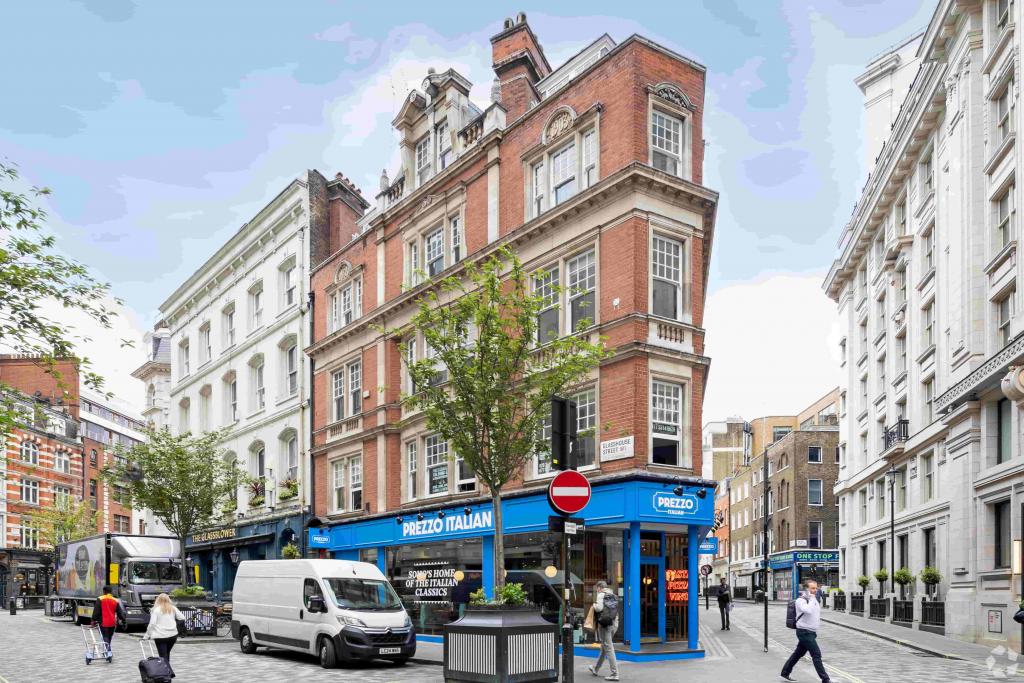 36-40 Glasshouse St – Storefront Retail/Office – 506 sq ft Office To Let – £70 per sq ft