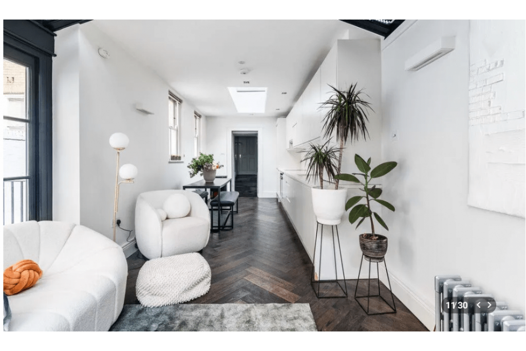 Guilford Street, Bloomsbury  – £1,850,000 – For Sale 3-Bedroom Duplex Garden Apartment