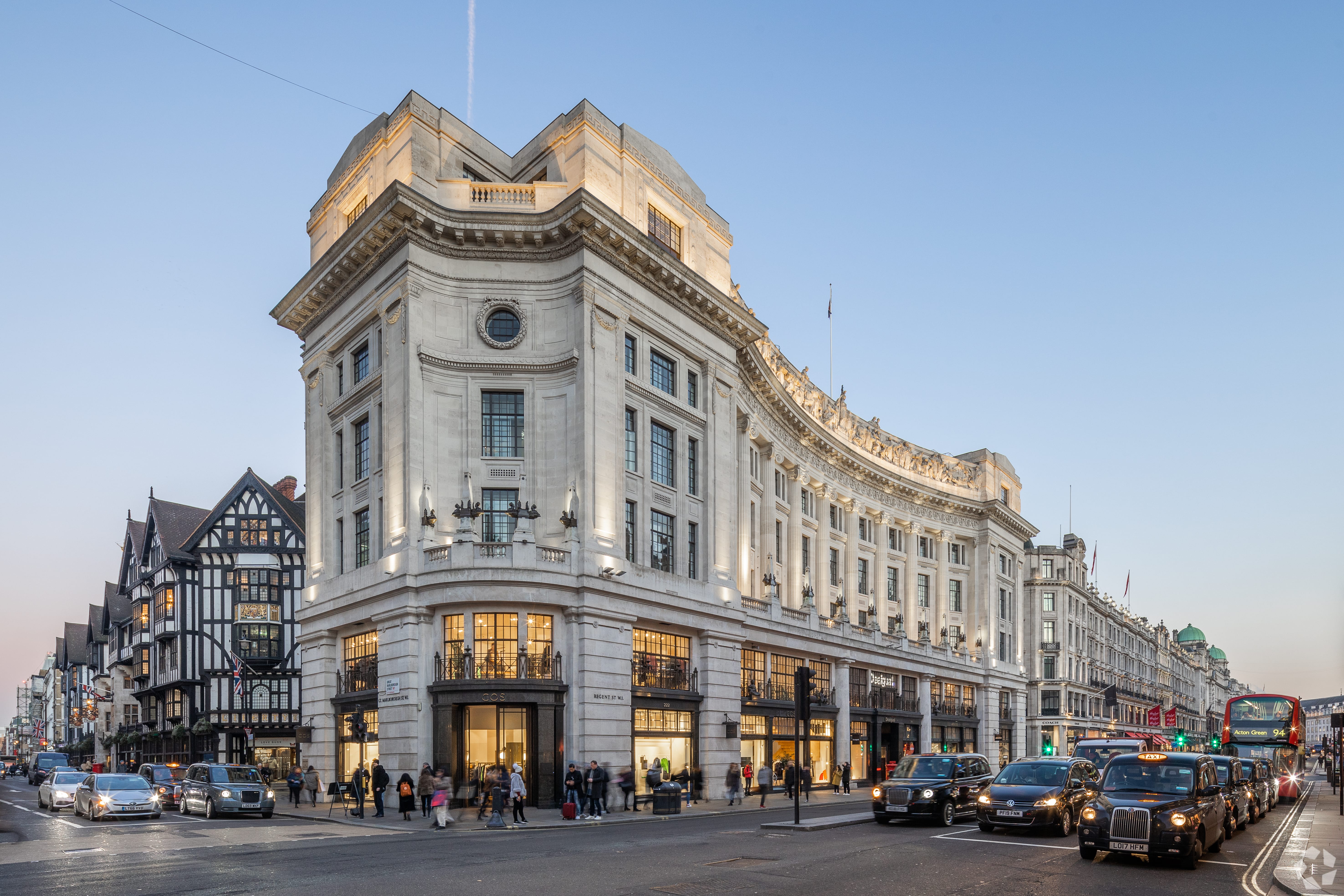 208-222 Regent Street – Office Space For Lease, Soho Submarket, London W1B 5AH