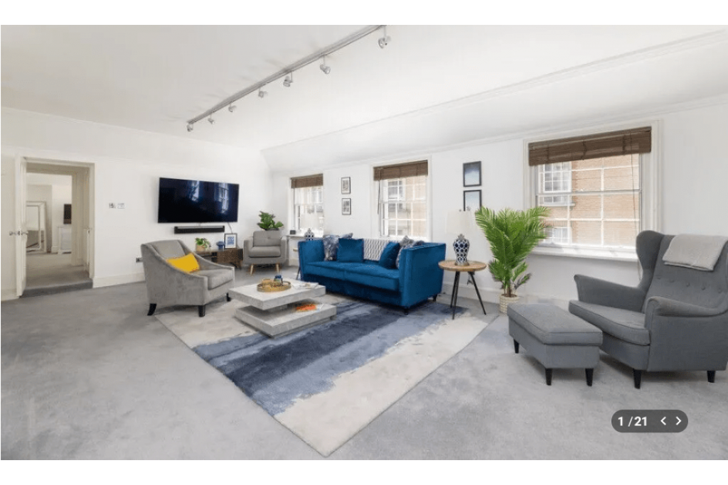 Craven Street, Strand WC2 – Three Bedroom Apartment for Sale – £1,650,000