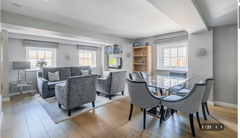 Craven Street – Stylish 2 Bedroom Apartment for Sale – £1,500,000