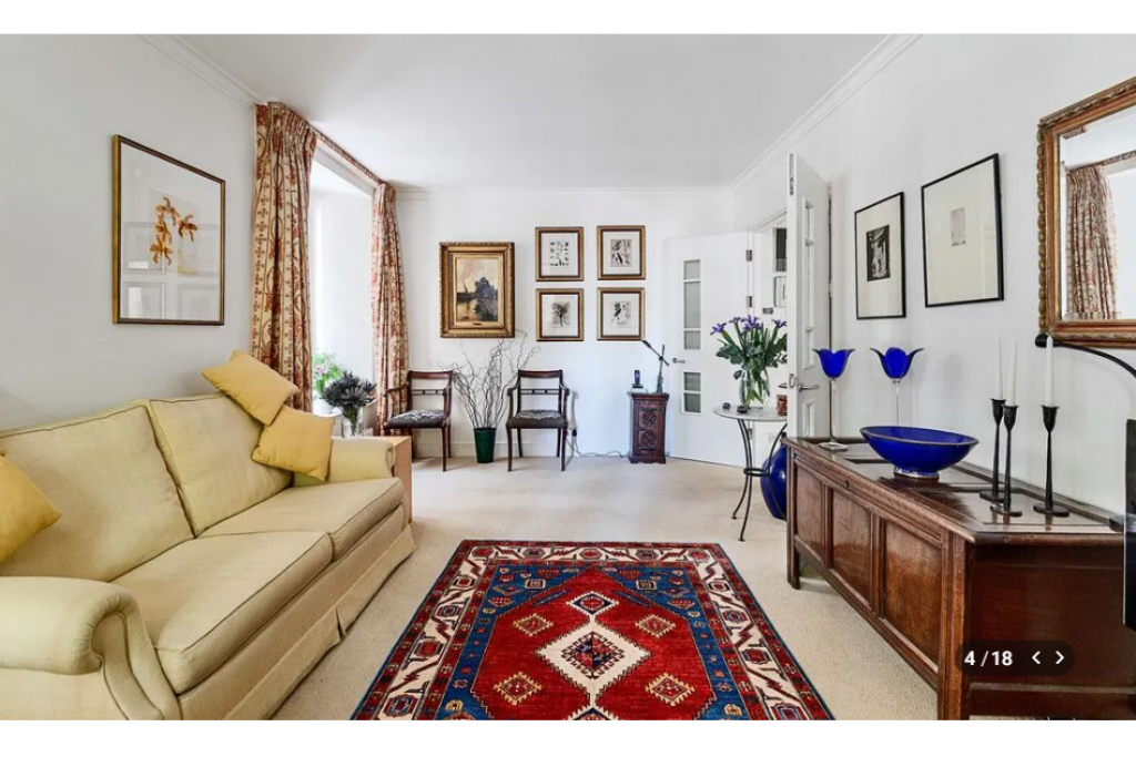 Villiers Street – South Facing 2 Bedroom Flat Overlooking Embankment Gardens for Sale – £1,000,000