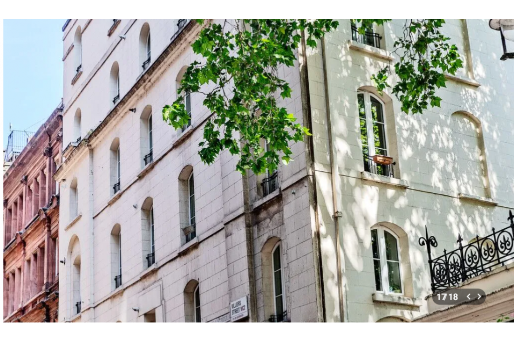 Villiers Street – South Facing 2 Bedroom Flat Overlooking Embankment Gardens for Sale – £1,000,000