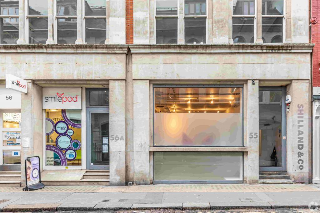 55-56A Poland Street – Prime Retail/Office Space for Lease – Soho