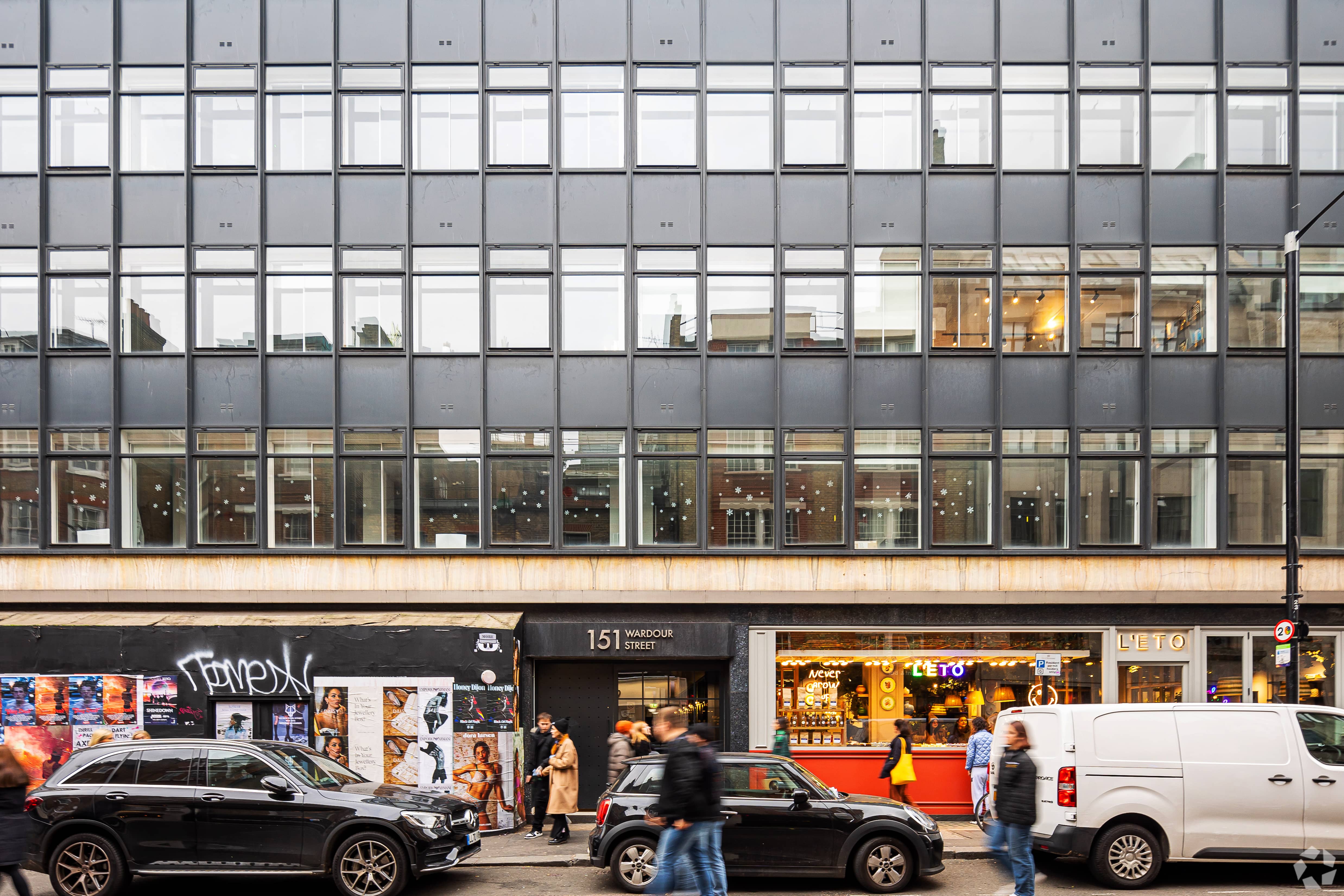 147-155A Wardour St – Prime Office Space for Lease – 26,899 sq ft Office Building in Soho
