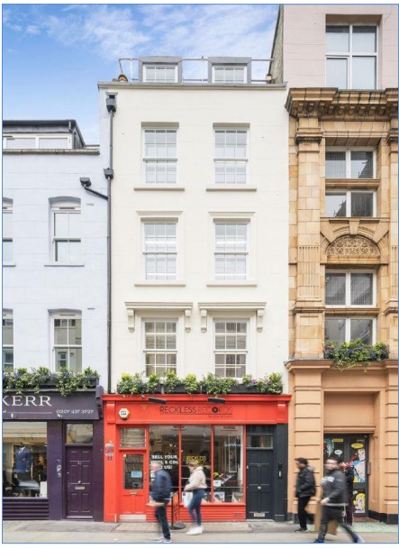 30 Berwick Street, Soho W1F – Office Space For Lease – £72.50/sq ft