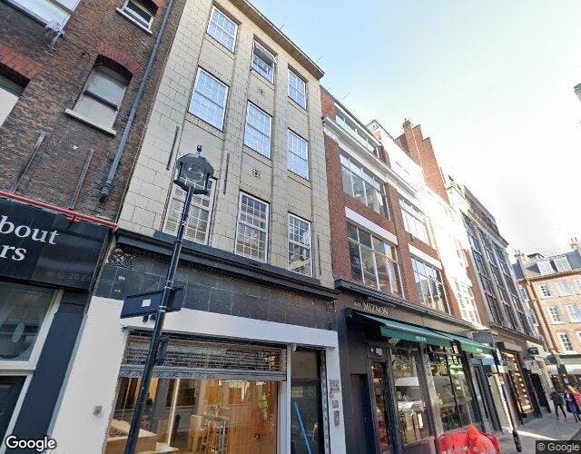 14 Broadwick St, Soho W1F – Office For Lease – £49.50/sq ft