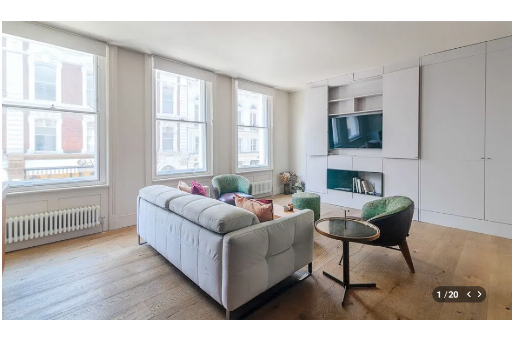 Garrick Street, Covent Garden WC2 – £850,000 – One Bedroom Apartment For Sale