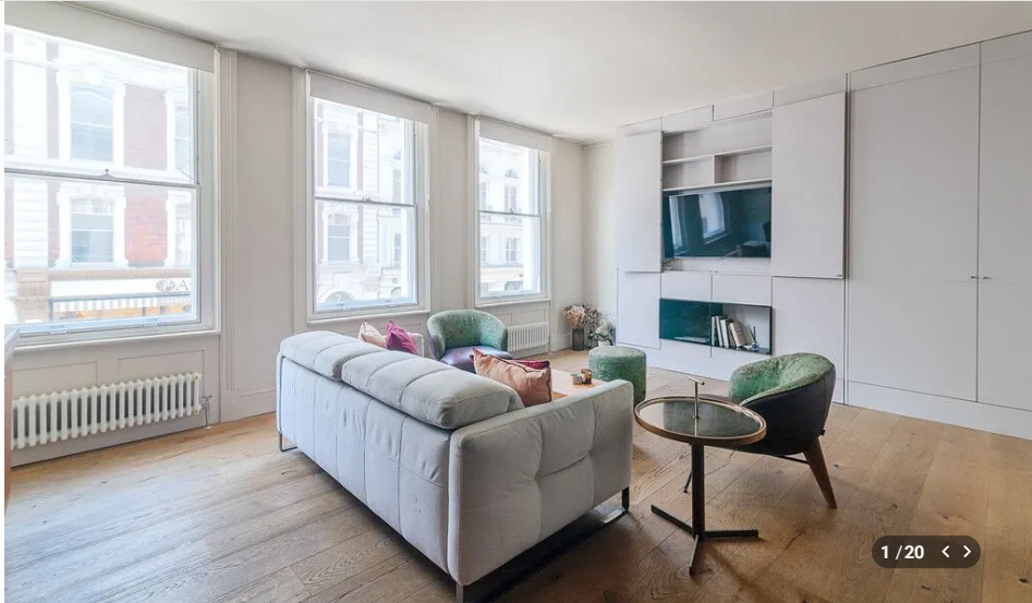 Garrick Street, Covent Garden WC2 – £850,000 – One Bedroom Apartment For Sale