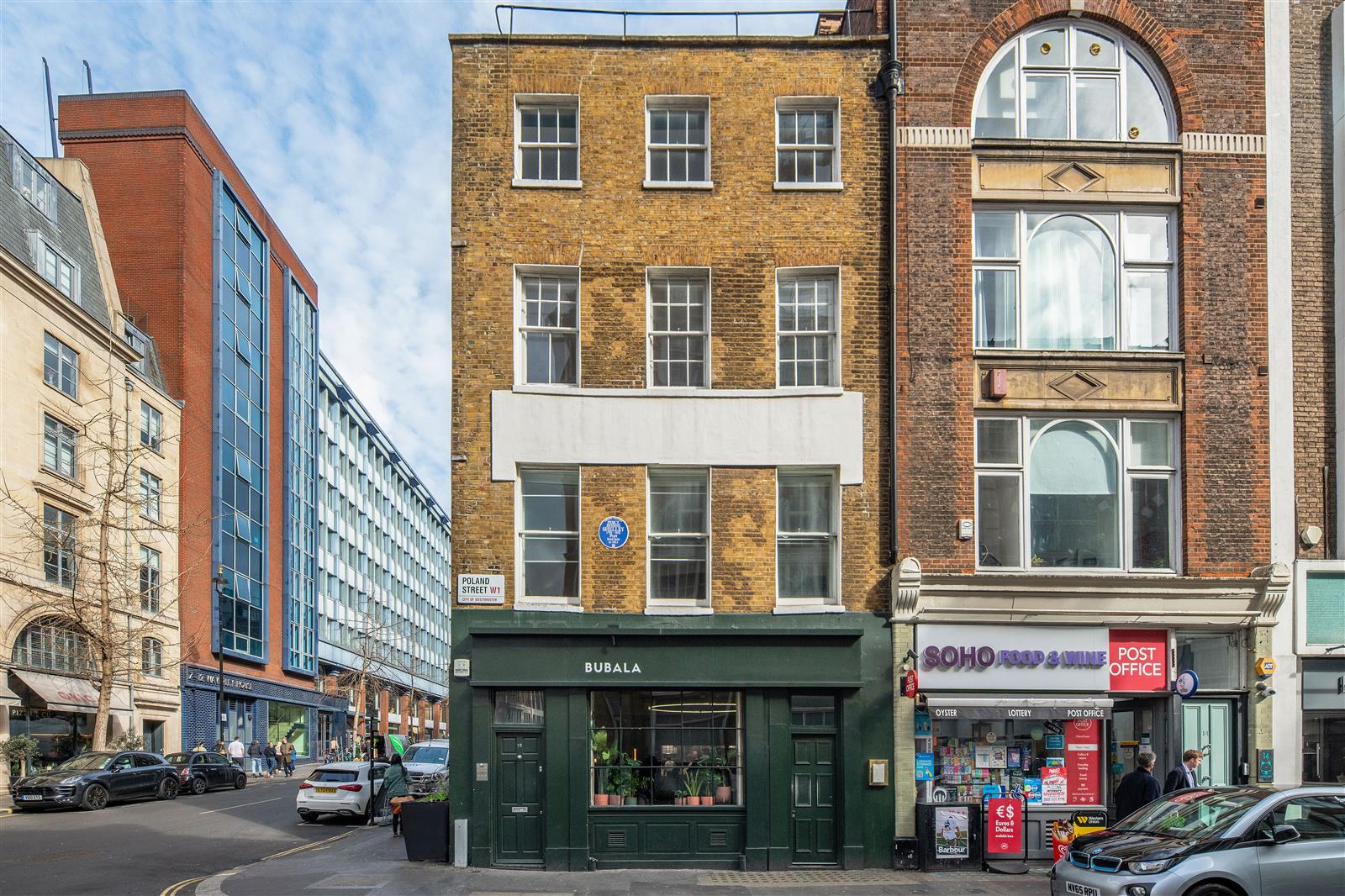 15 Poland Street, Soho, London W1F 8QE – 1,655 sq ft Office To Let – £60.42/Sq ft