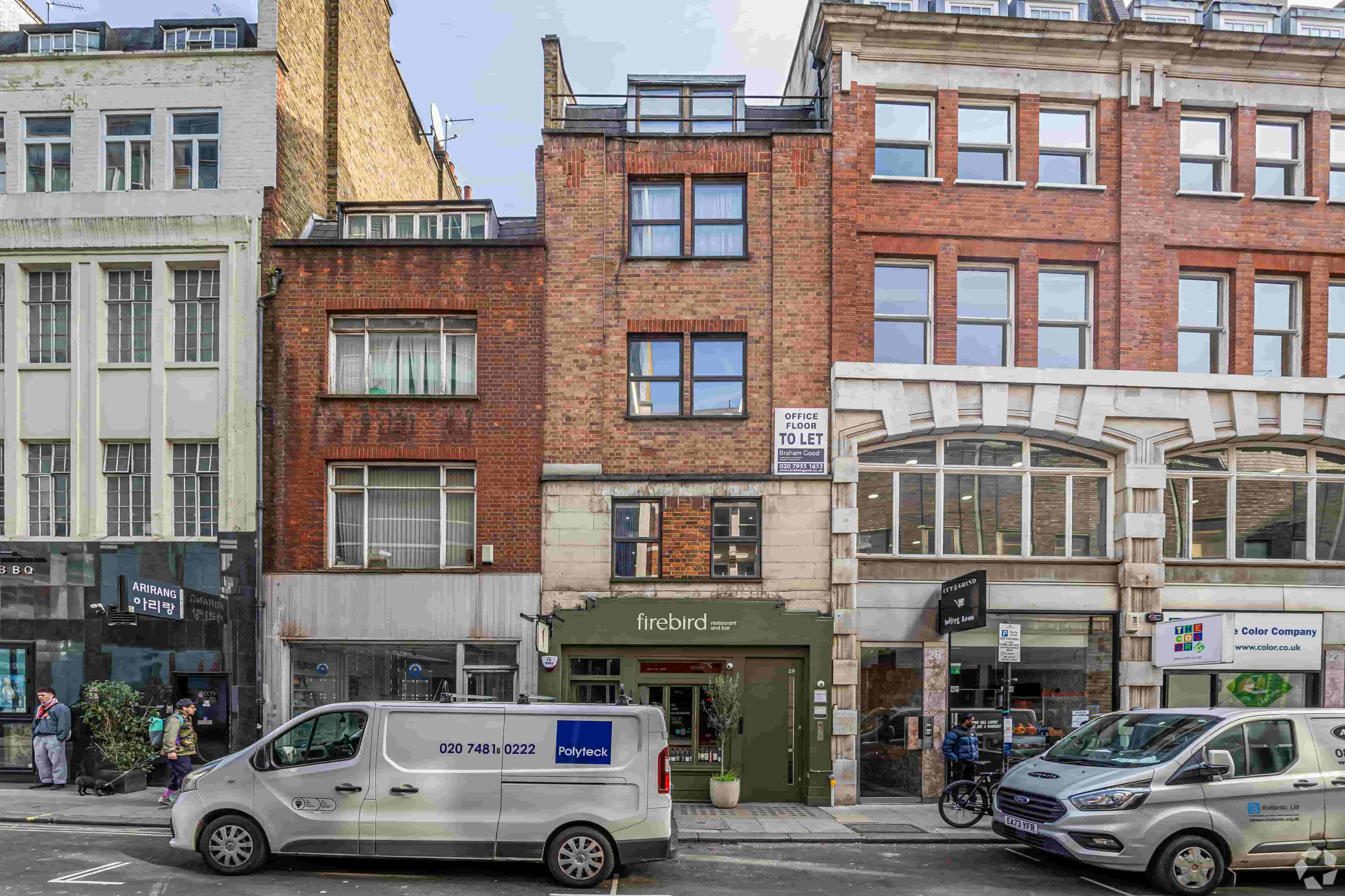 29 Poland Street, Soho, London W1F 8QR – 648 sq ft Office To Let – £57.50/Sq ft