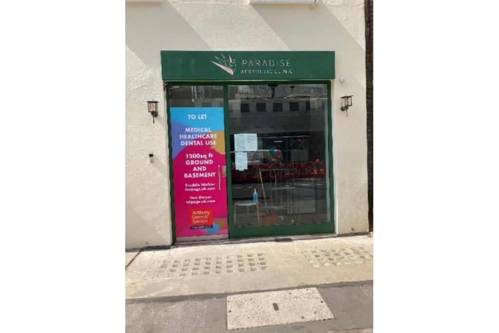 16-18 Thayer St – Retail Space for Lease – 327 sq ft – Westminster, London