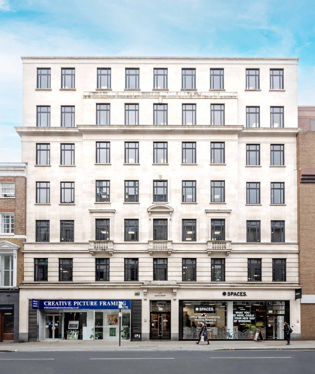 81-85 Baker St – Office Space for Lease – 18,901 sq ft – Marylebone, London