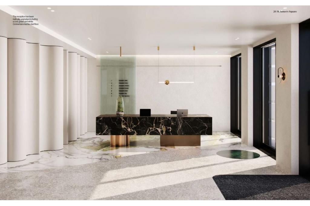 26 St. James's Square – Prime Office Space Available – 3,856 sq ft – £195 per sq ft