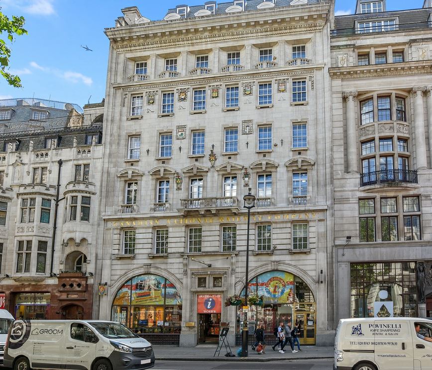 17-19 Cockspur St – Pall Mall Works – Office Space for Lease – 1,825 sq ft – £98.63 per sq ft