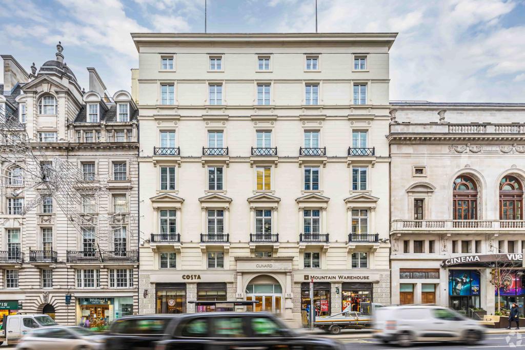 15 Regent St – Cunard House – Office Space for Lease – 3,344 sq ft – £79.50 per sq ft