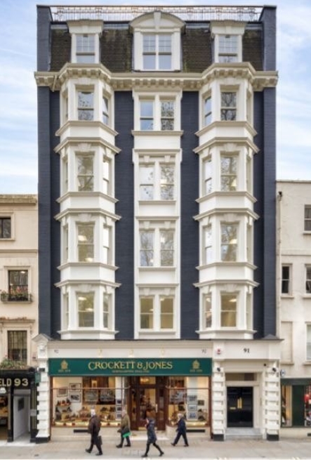 92 Jermyn St – Office Space for Lease – 8,312 sq ft – London SW1Y
