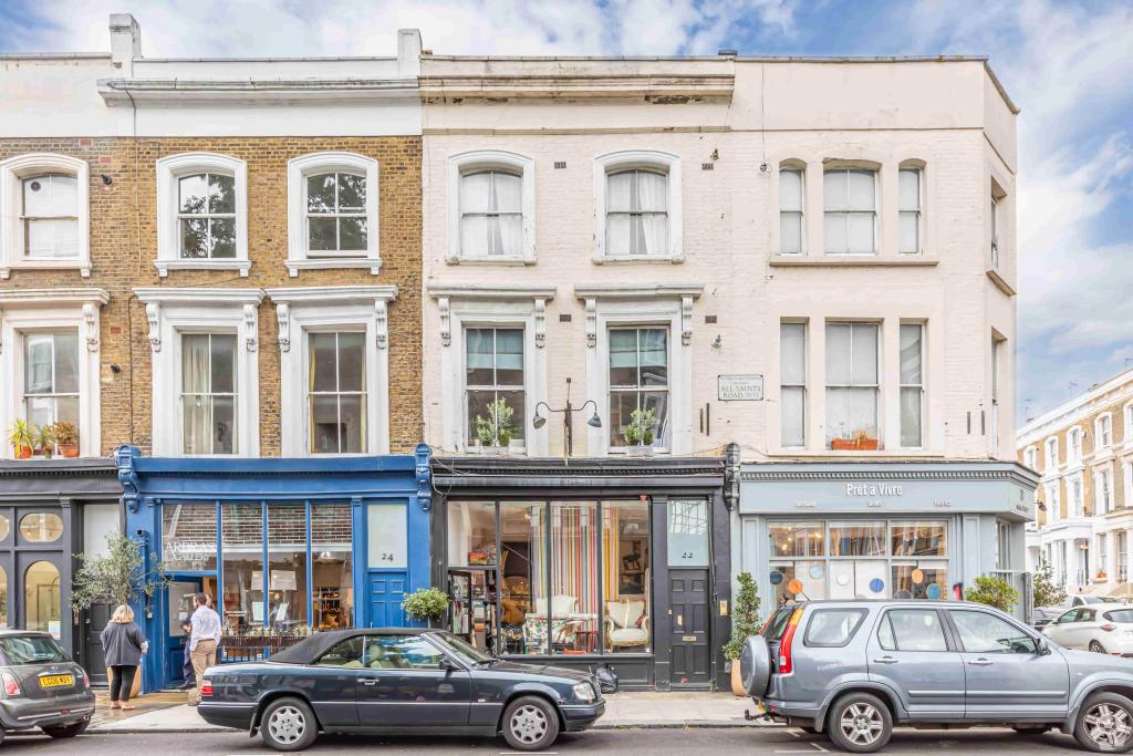 22 All Saints Rd – Retail/Residential Unit for Lease – 1,126 sq ft – Notting Hill, London W11